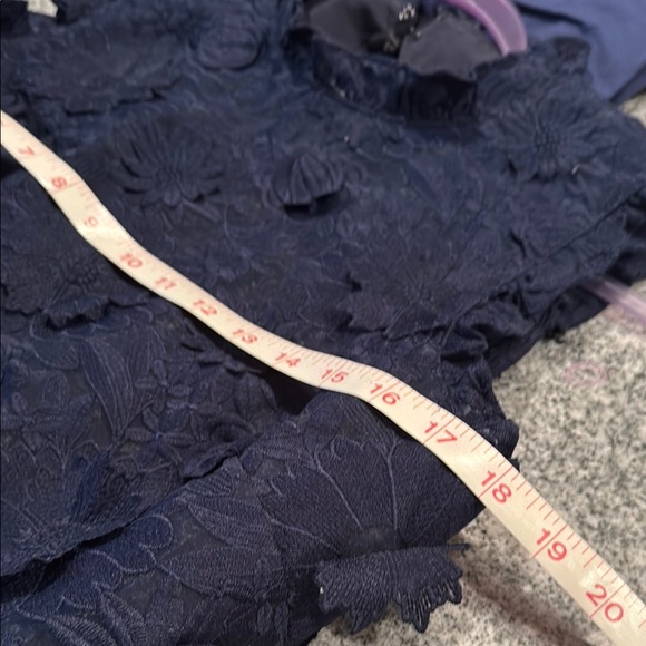 LNC- jcrew - size 10- floral appliqué cocktail dress - Picture 10 of 12